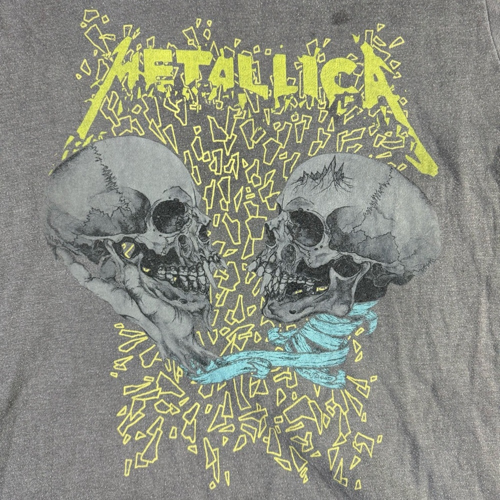 Metallica oversized lightweight sweater sz small fits oversized like 3-4xl rock